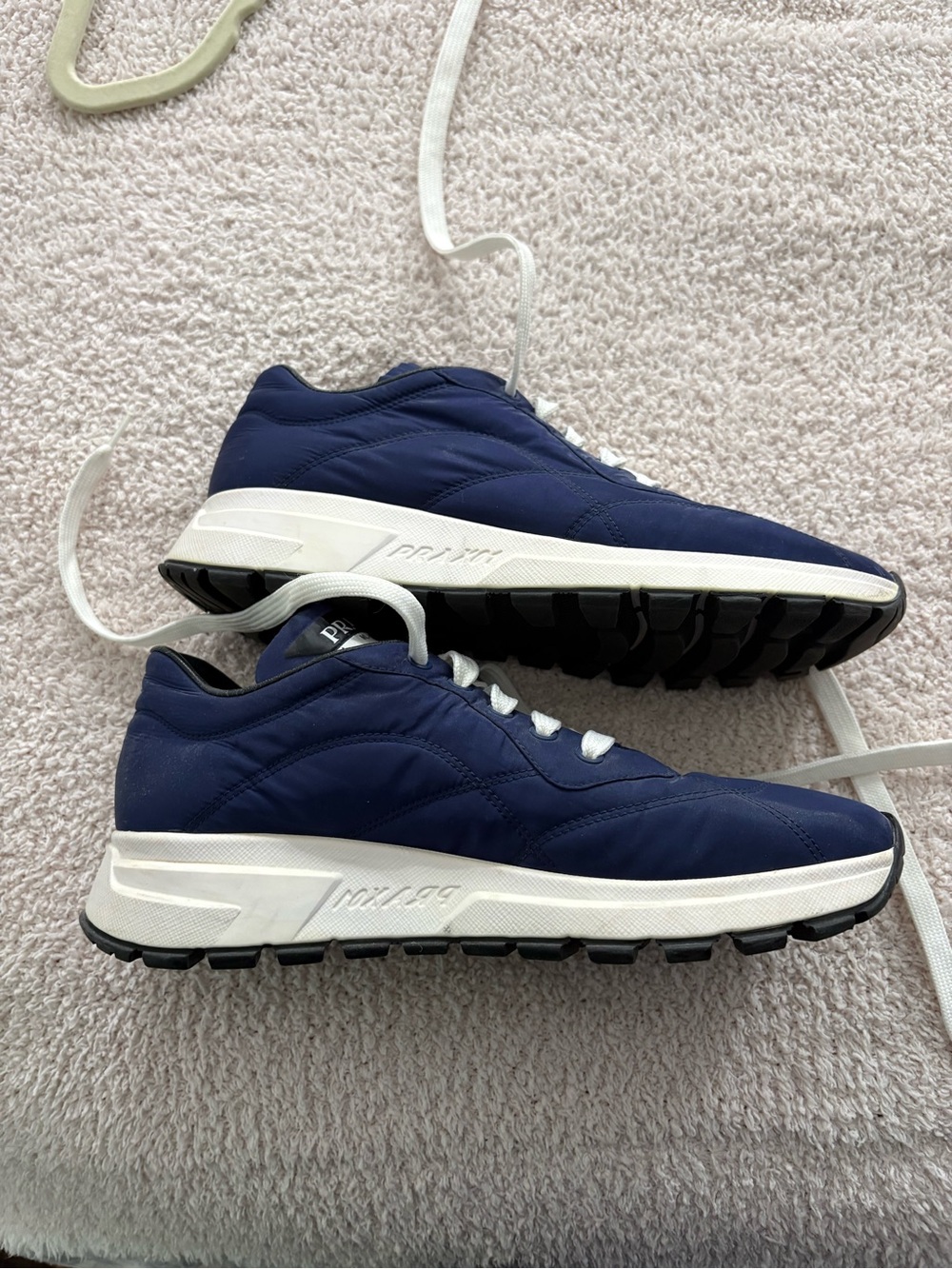 Blue Prada Sneakers - Picture 2 of 8